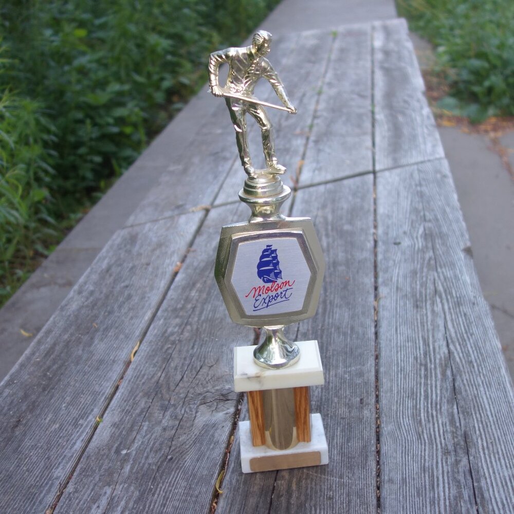 Vintage Molson Export Pool Trophy